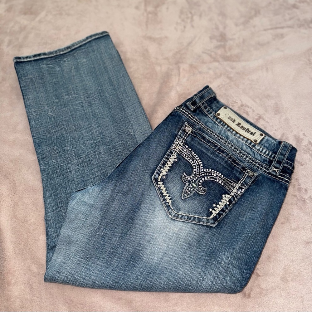 Rock revival lynkat easy crop Jean W34/L25